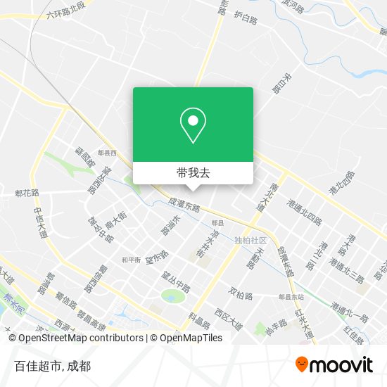 百佳超市地图