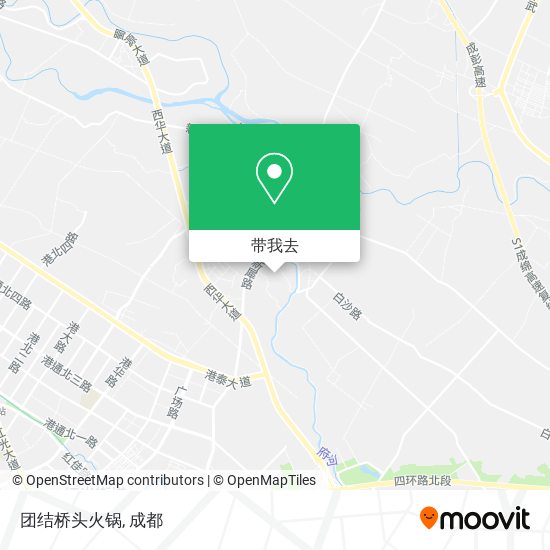 团结桥头火锅地图