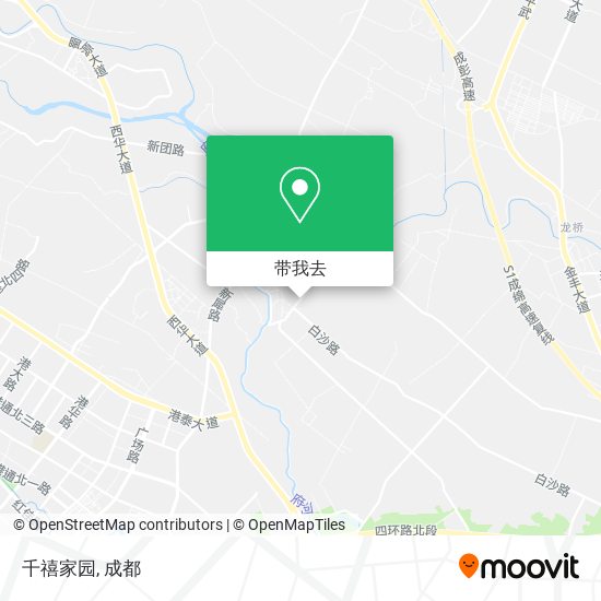 千禧家园地图