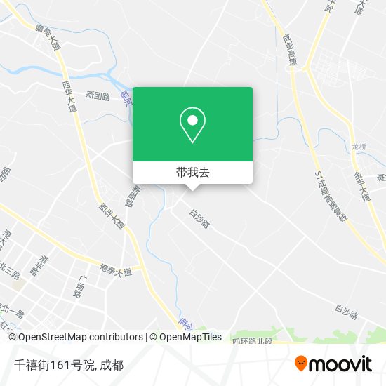 千禧街161号院地图