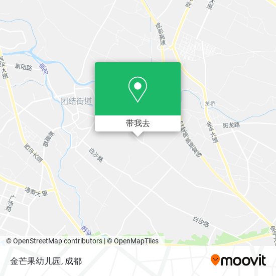金芒果幼儿园地图