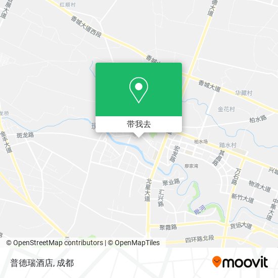 普德瑞酒店地图