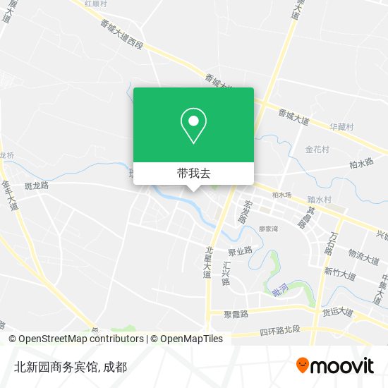 北新园商务宾馆地图