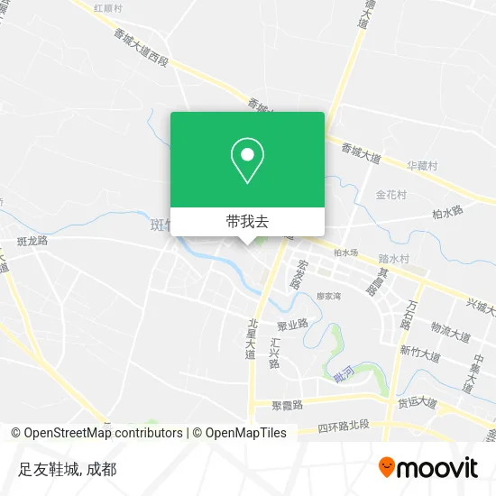 足友鞋城地图