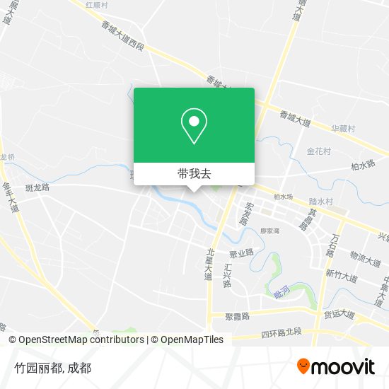竹园丽都地图