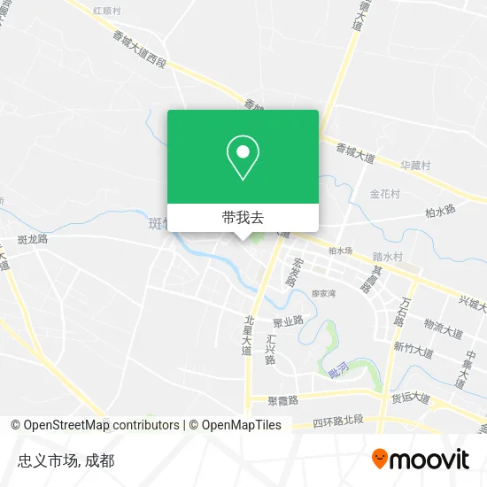忠义市场地图