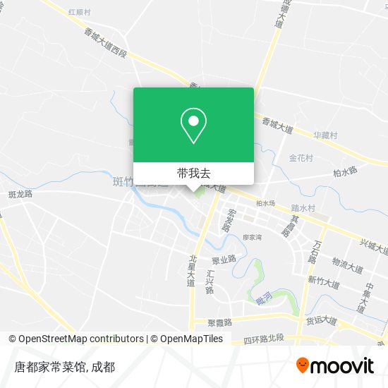 唐都家常菜馆地图
