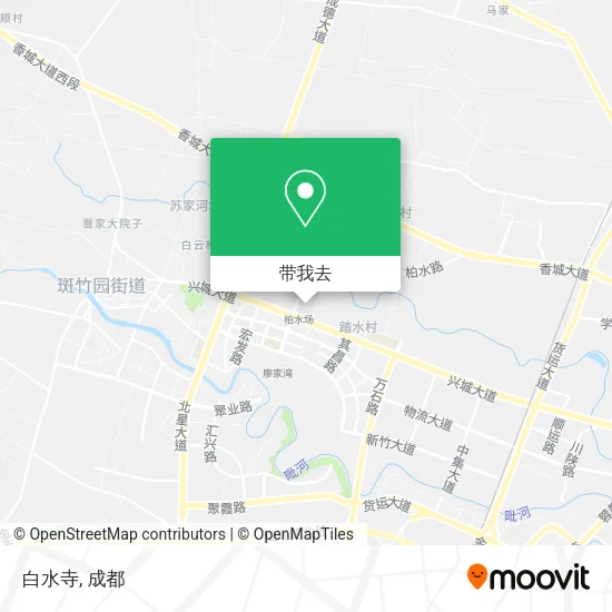 白水寺地图