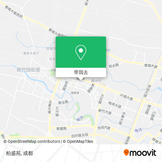 柏盛苑地图