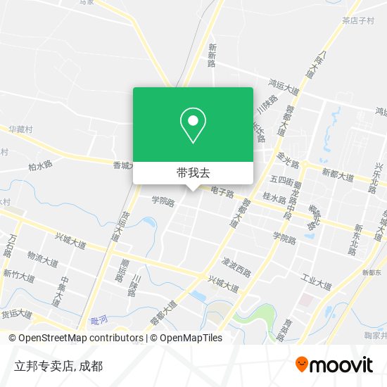 立邦专卖店地图