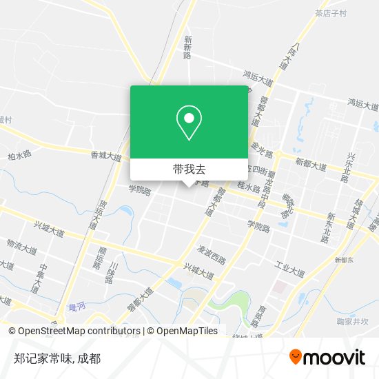 郑记家常味地图