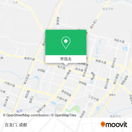 百龙门地图