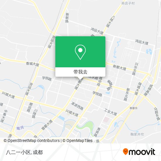 八二一小区地图