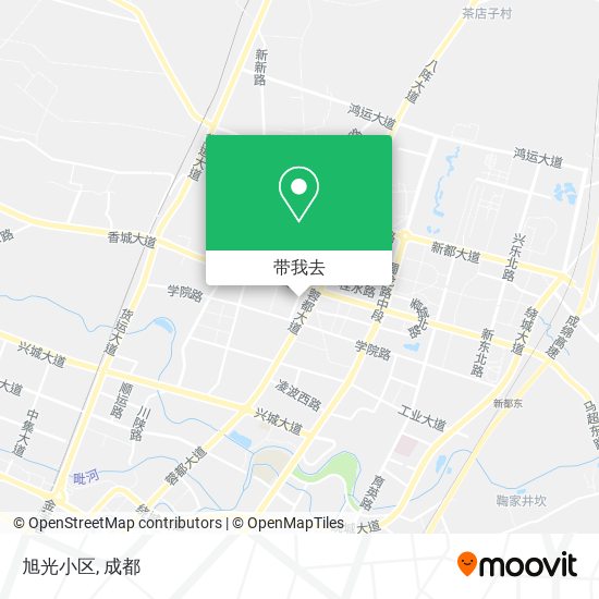 旭光小区地图