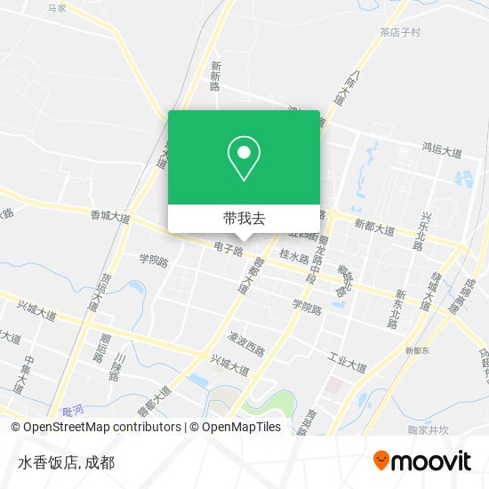 水香饭店地图