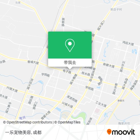 一乐宠物美容地图