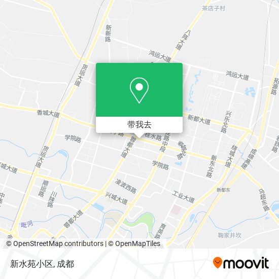 新水苑小区地图