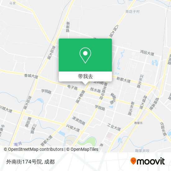 外南街174号院地图