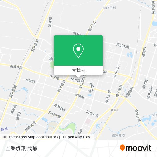 金香领邸地图