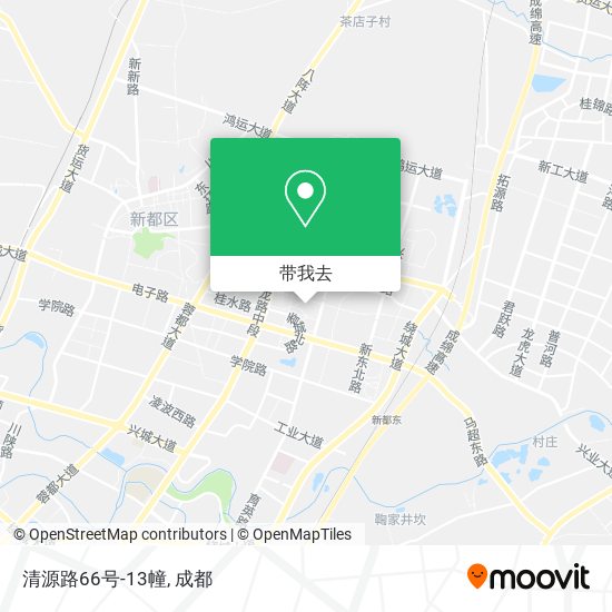 清源路66号-13幢地图