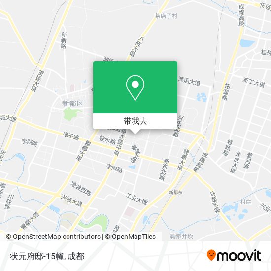 状元府邸-15幢地图