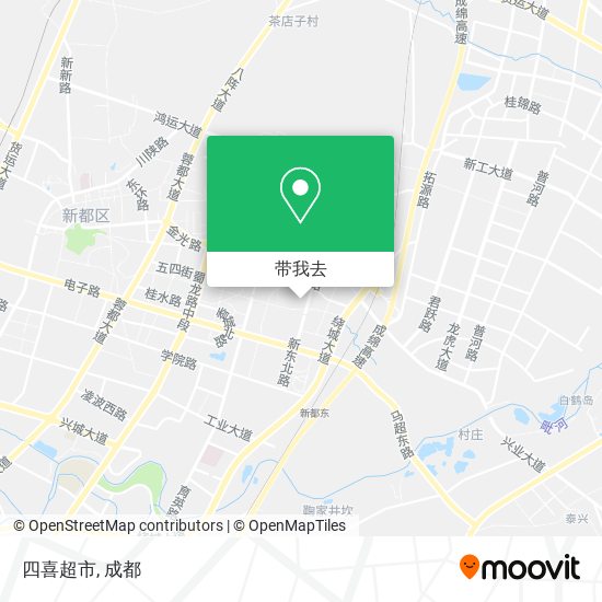 四喜超市地图