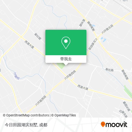 今日田园湖滨别墅地图