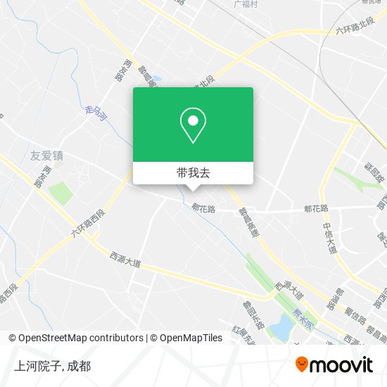 上河院子地图
