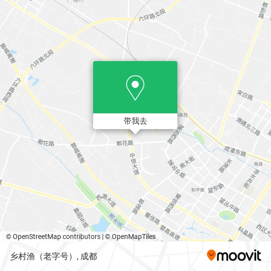 乡村渔（老字号）地图