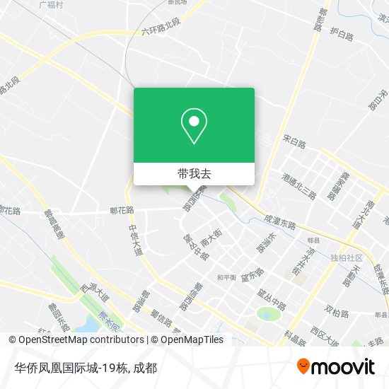 华侨凤凰国际城-19栋地图