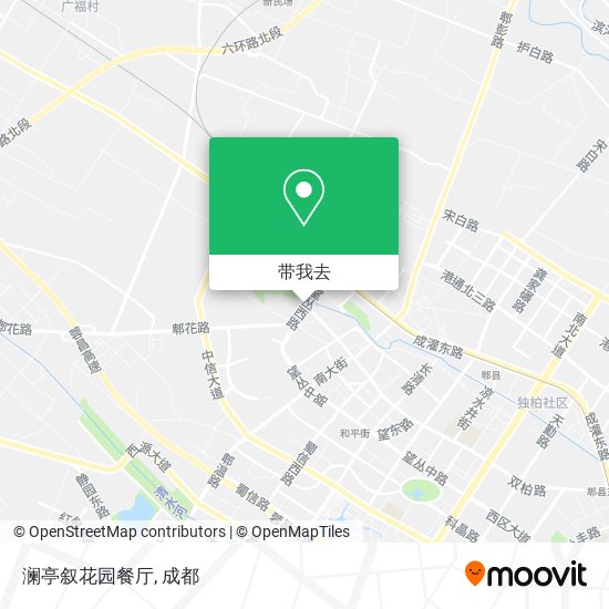 澜亭叙花园餐厅地图