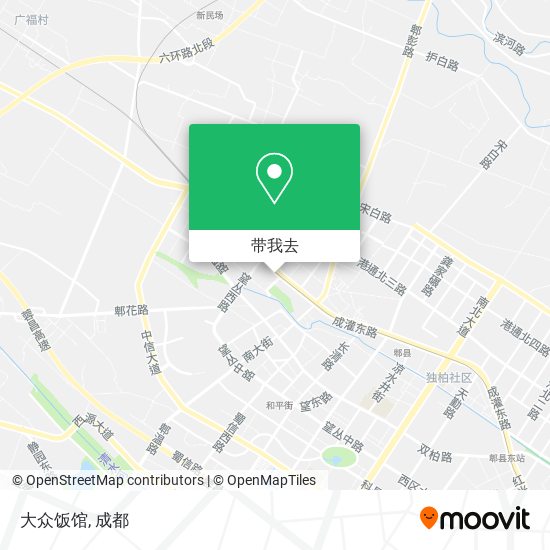 大众饭馆地图
