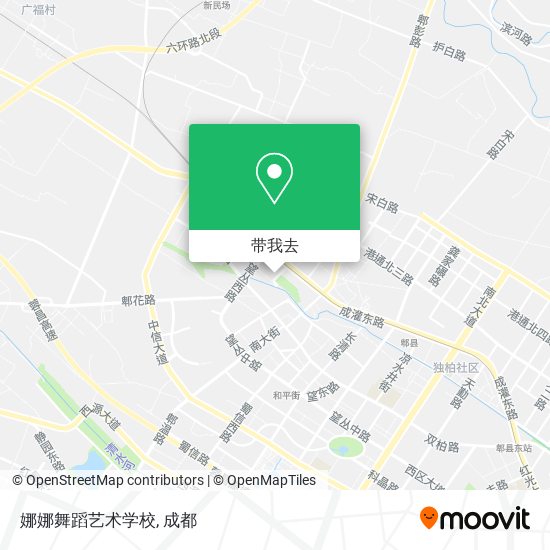 娜娜舞蹈艺术学校地图