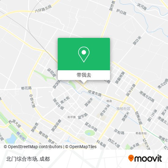 北门综合市场地图