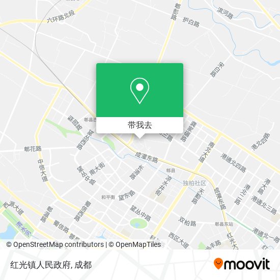 红光镇人民政府地图