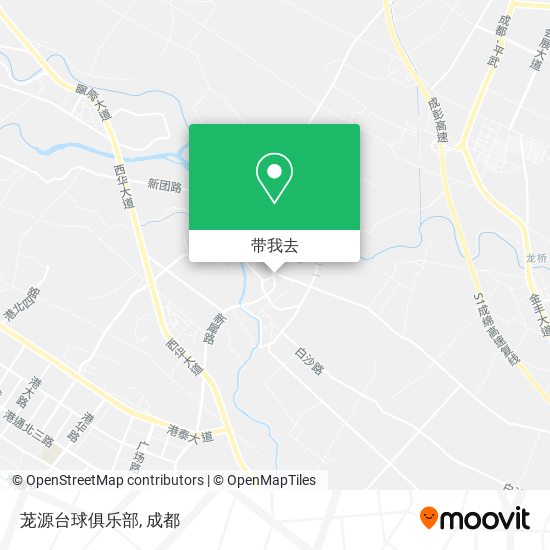茏源台球俱乐部地图