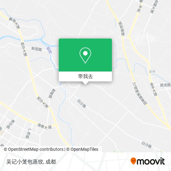 吴记小笼包蒸饺地图