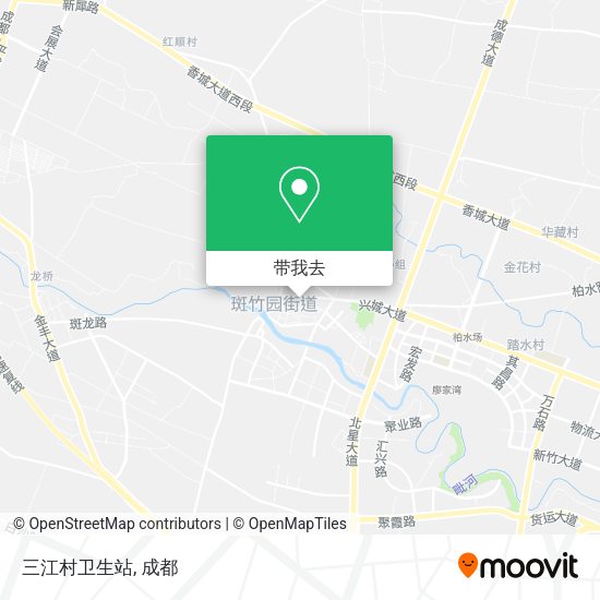 三江村卫生站地图