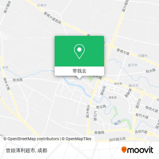 曾姐薄利超市地图