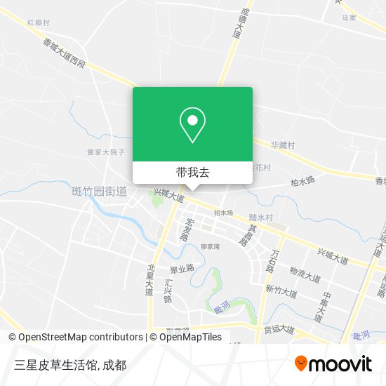 三星皮草生活馆地图