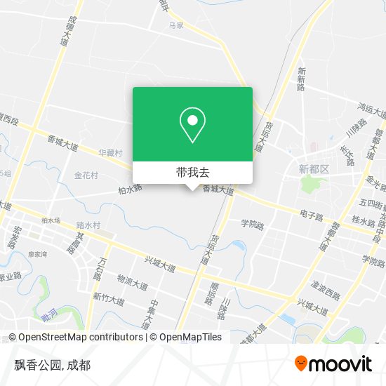 飘香公园地图