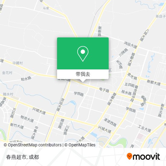 春燕超市地图