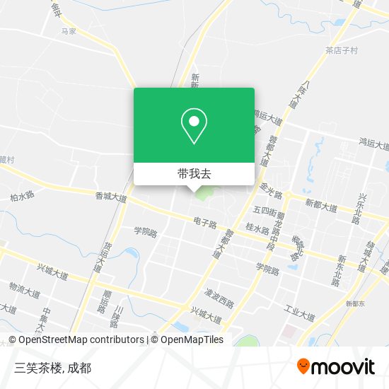 三笑茶楼地图