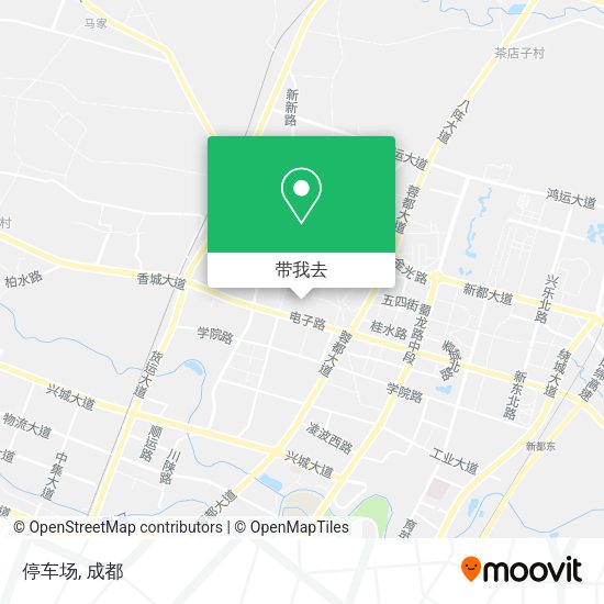 停车场地图