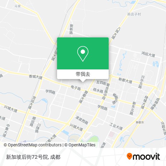 新加坡后街72号院地图