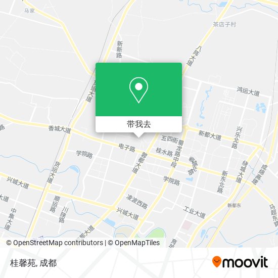 桂馨苑地图