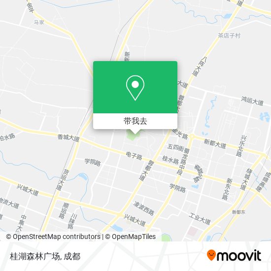 桂湖森林广场地图