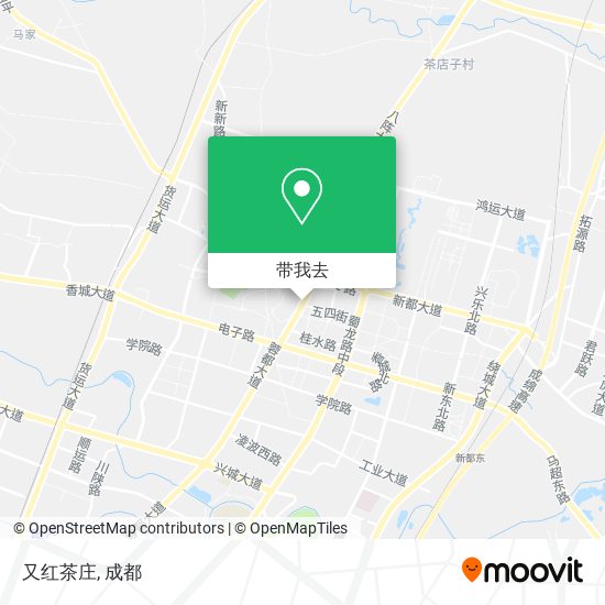 又红茶庄地图