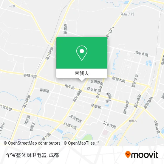 华宝整体厨卫电器地图