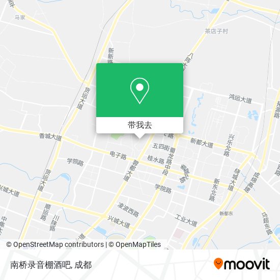 南桥录音棚酒吧地图
